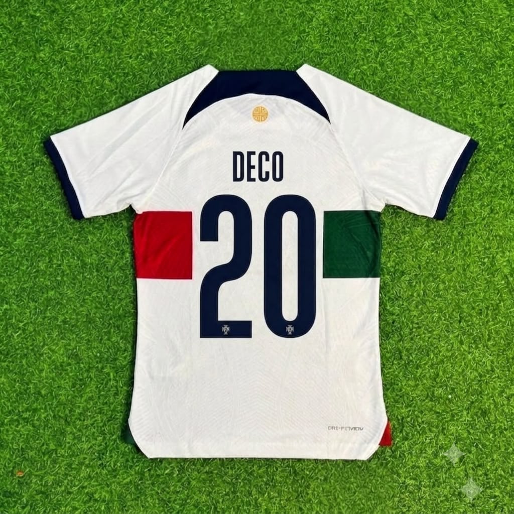 Deco Portugal Herdenkings Retro Jersey Trikot Maillot