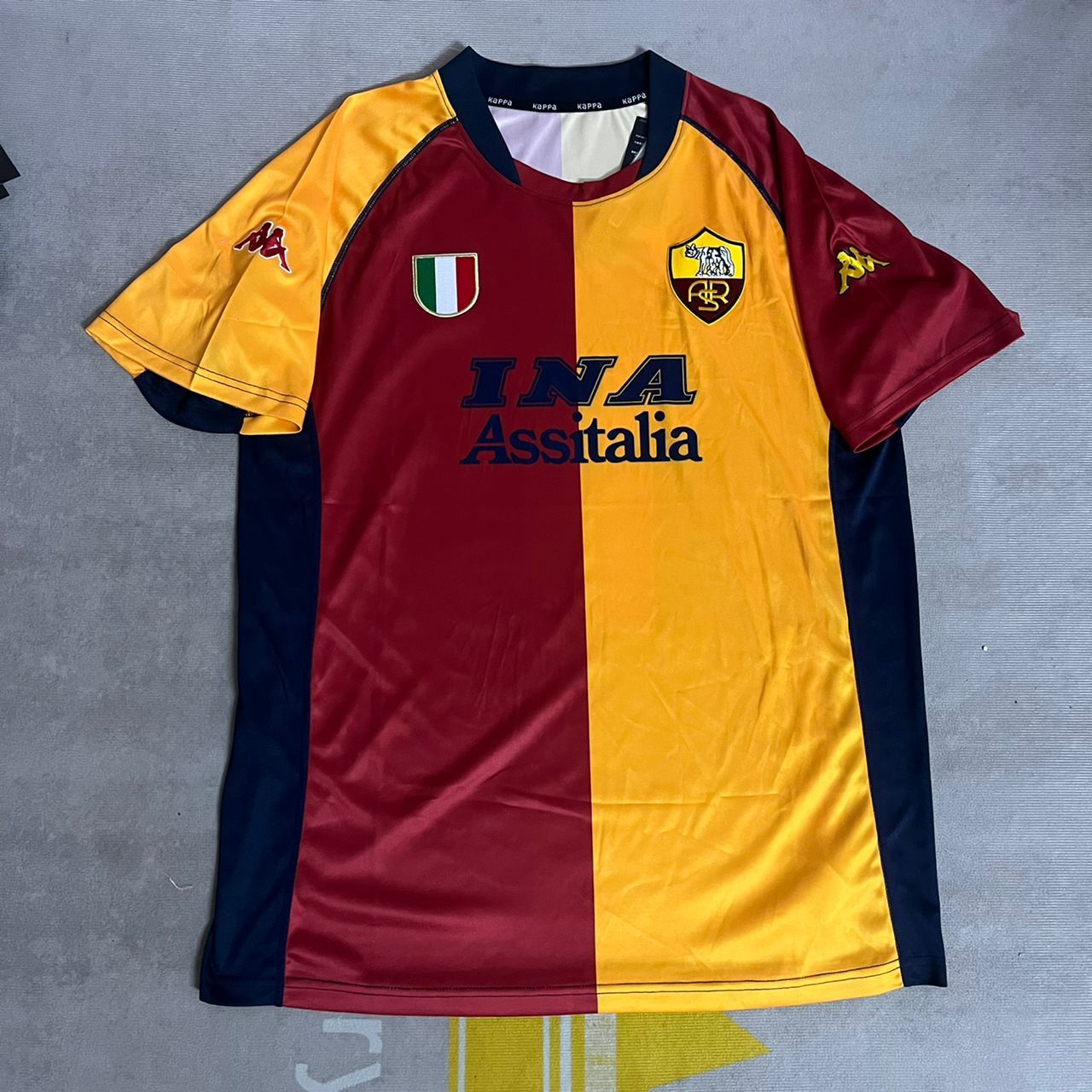 Daniele De Rossi 2000-2001 Retro Jersey Maglia