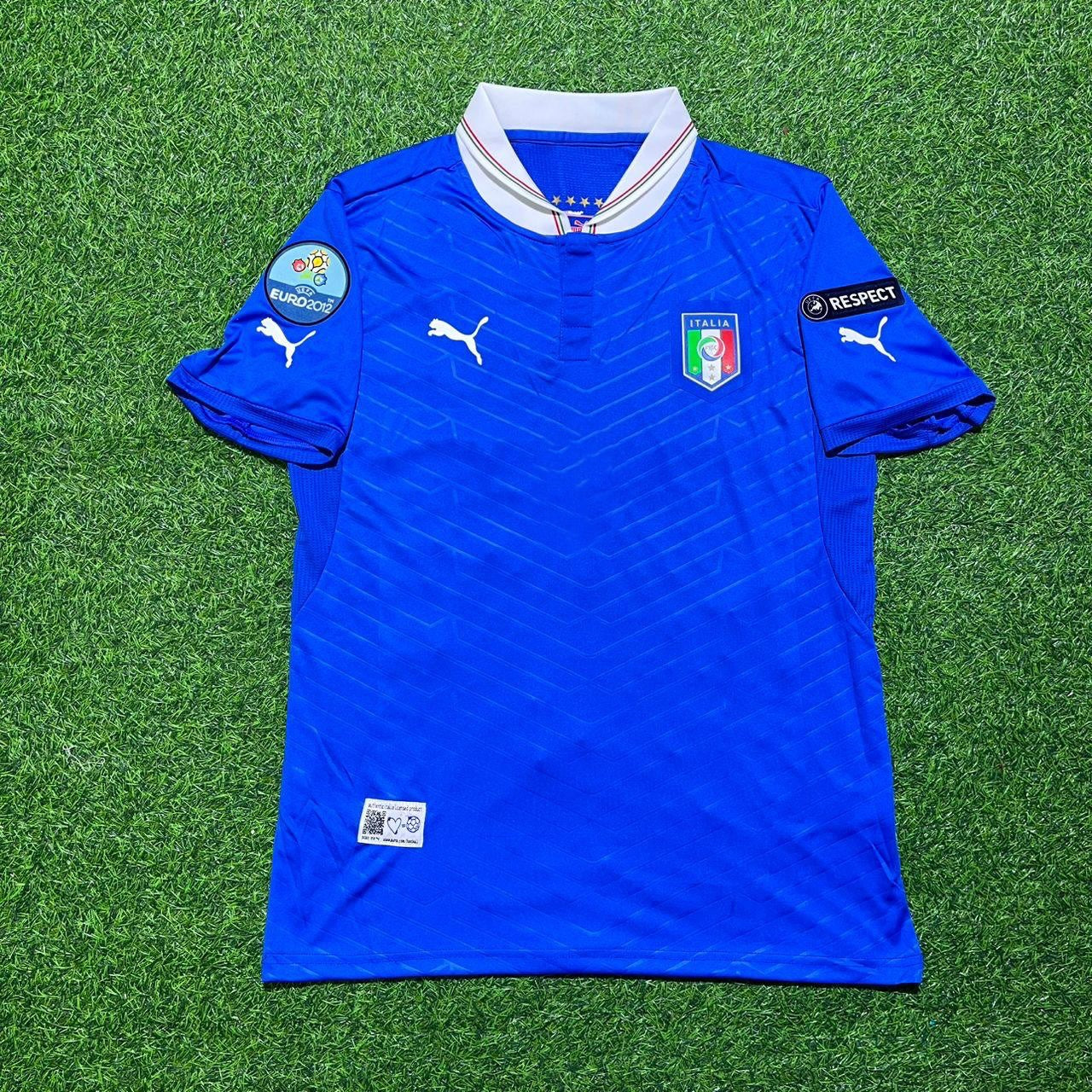 Italy Euro 2012 Retro Home Jersey