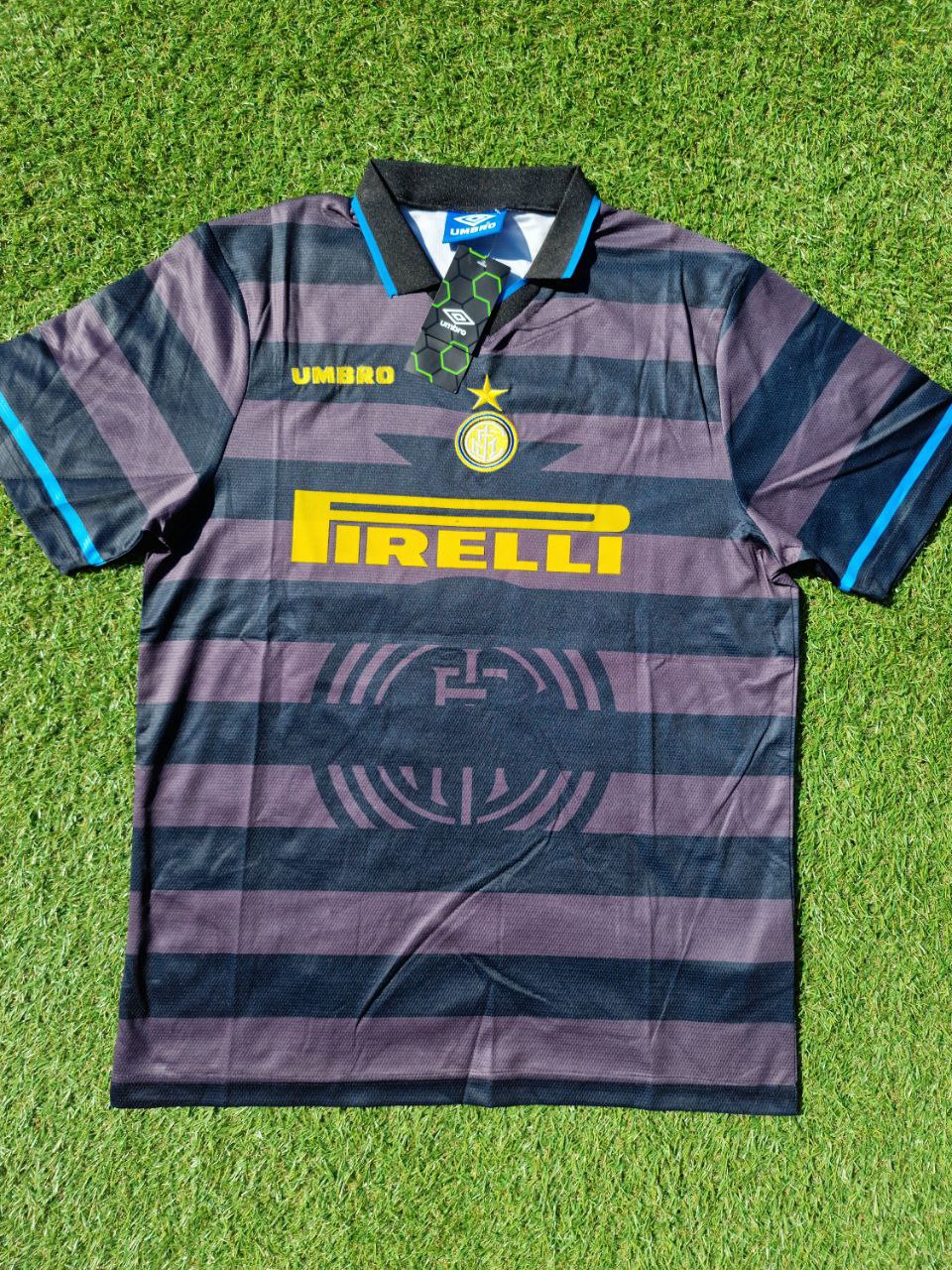 Ronaldo Nazario Inter 1997 1998 Retro Football Jersey