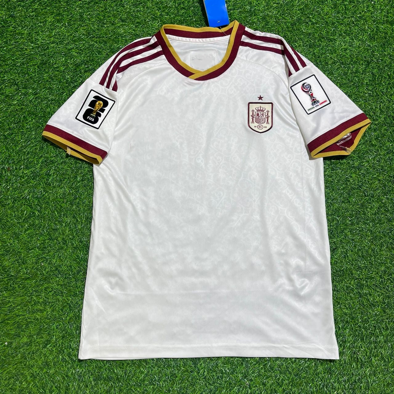 Alejandro Grimaldo 3- Spain 2026 World Cup Away Football Jersey