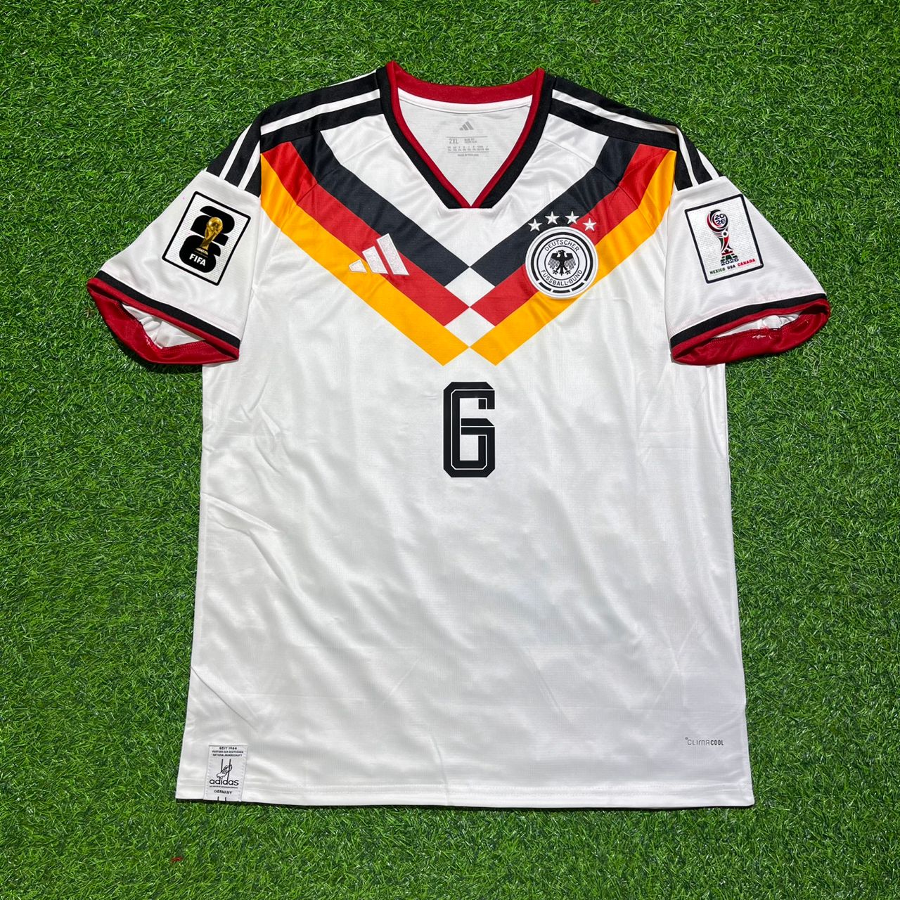 Joshua Kimmich Germany 2026 World Cup Home Jersey Trikot Maillot
