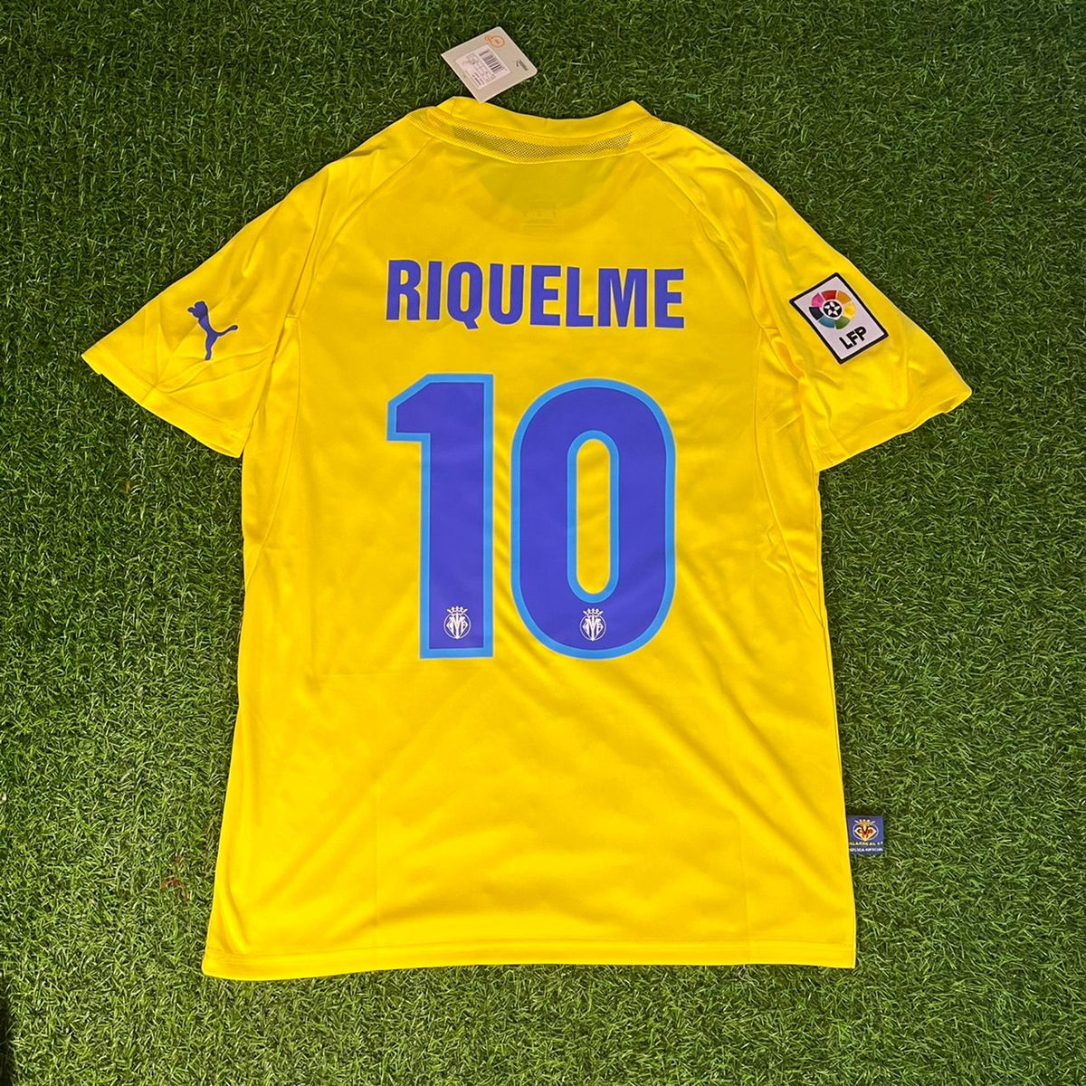 Juan Roman Riquelme Villarreal Retro-Fußballtrikot