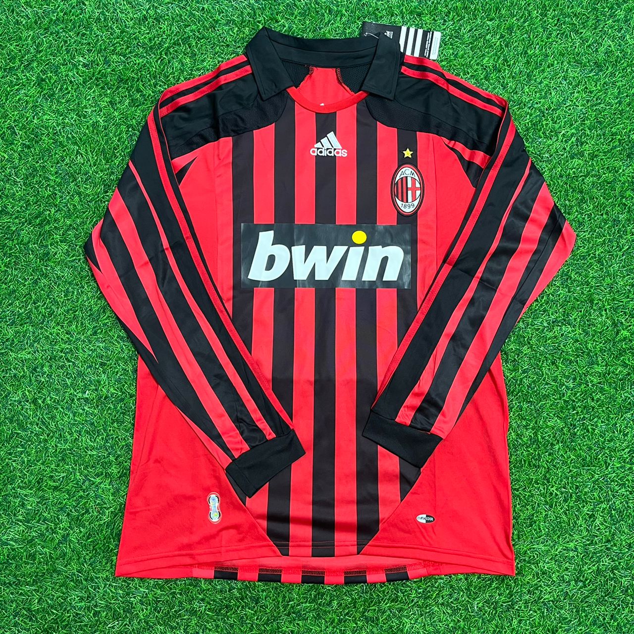 Kaká 22 – Milan 2007/2008 Red & Black Home Retro Kit Jersey Trikot Maillot
