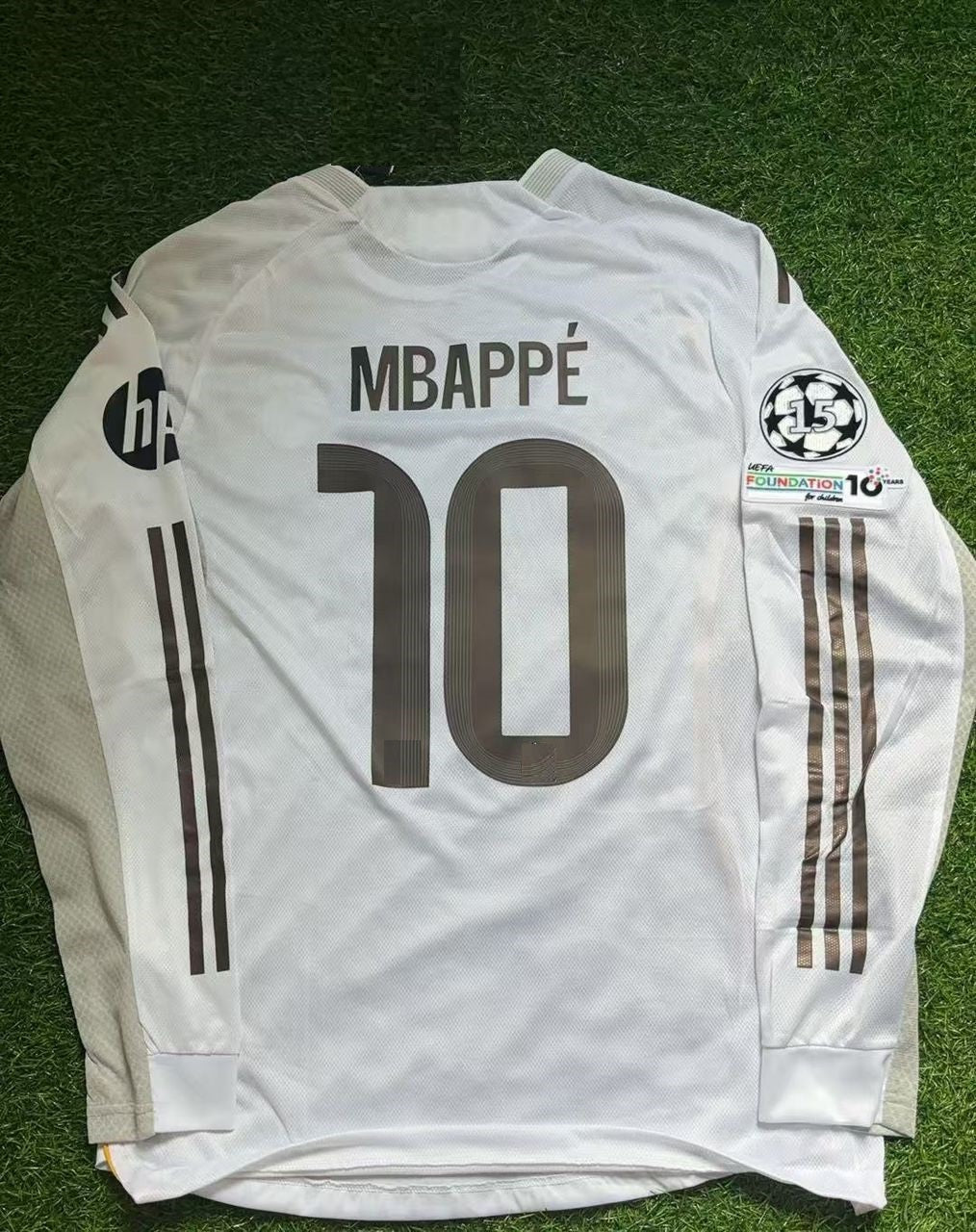 Kylian Mbappe Real Madrid CL Long Sleeve New Season 2026 Jersey Kit Soccer Trikot Maillot Maglia