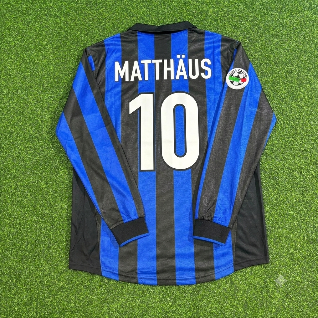 Lothar Matthäus - Inter Retro-Trikot Fußball-Shirt