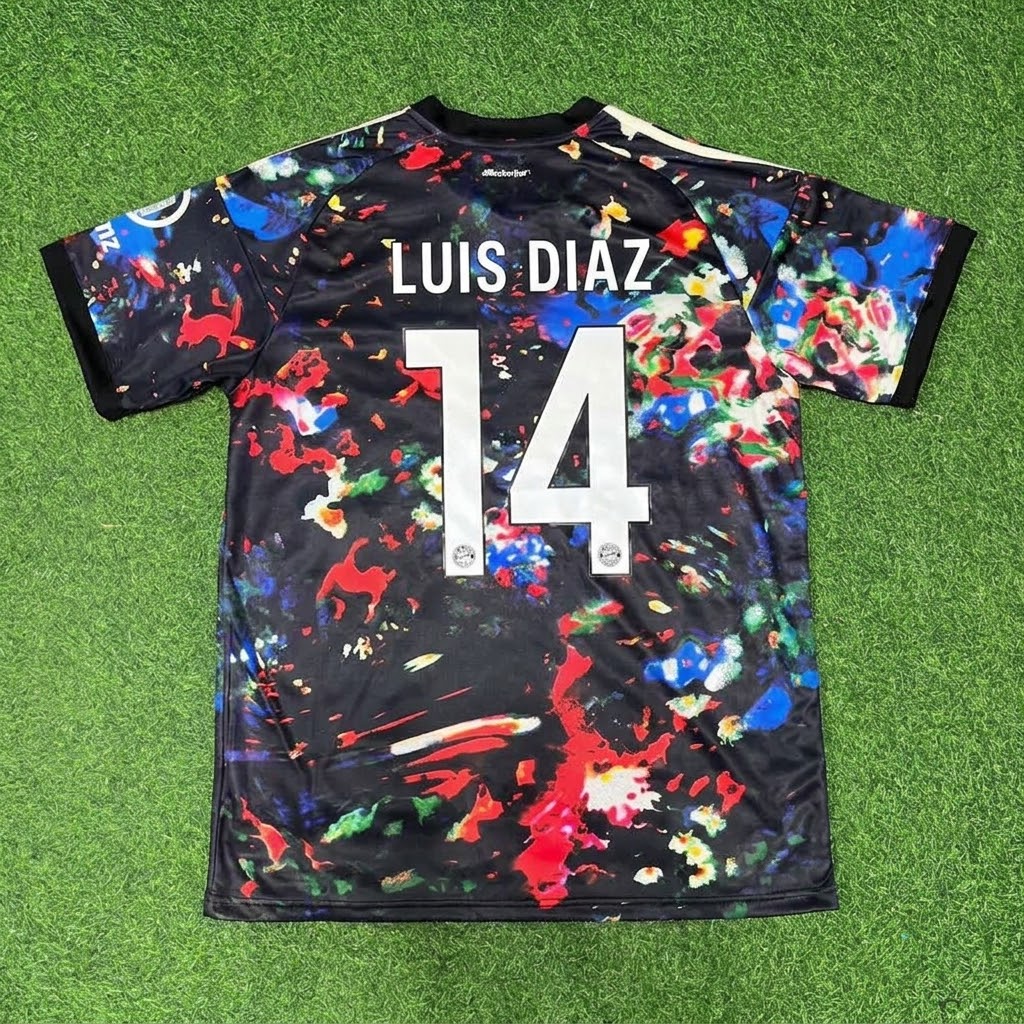 Luis Diaz 14- Bayern München Oktoberfest Spezial-Edition Fußballtrikot
