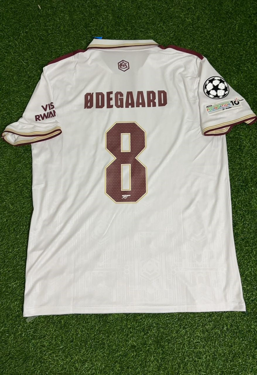 Martin Odegaard Arsenal Away New Season 2026 Jersey Kit