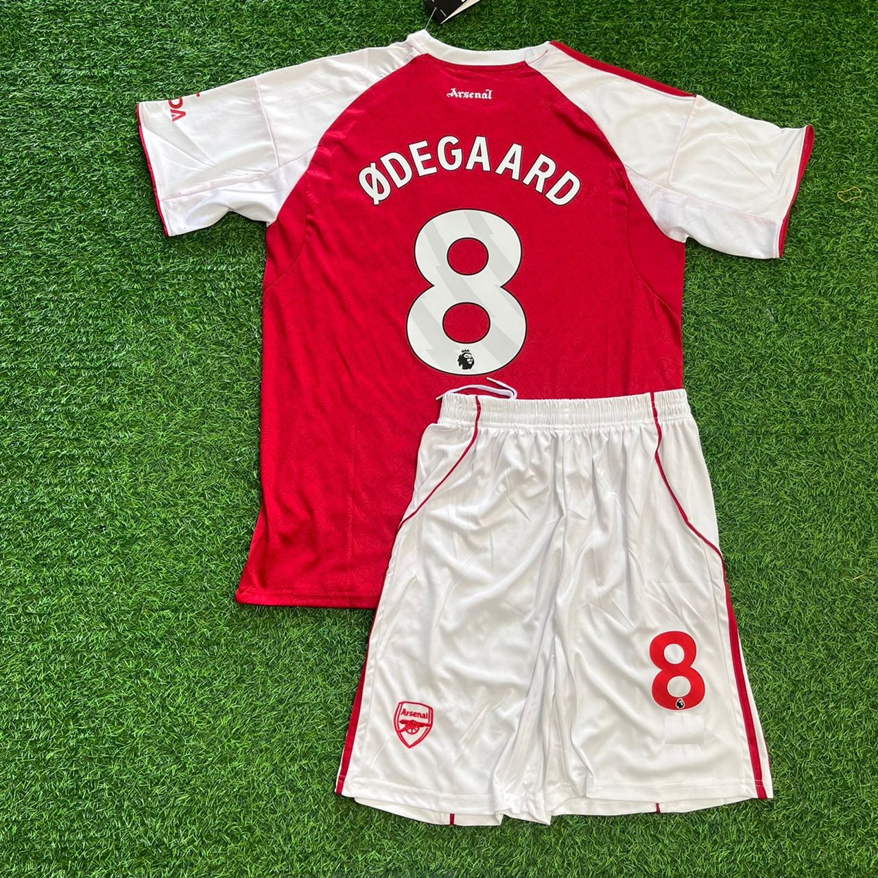 Martin Odegaard Arsenal Home Kinder Neue Saison 2026 Trikot-Set