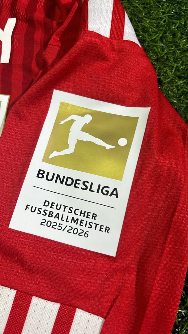 Lenart Karl #42 Bayern Munich 2027 Bundesliga Championship Patch Football Jersey