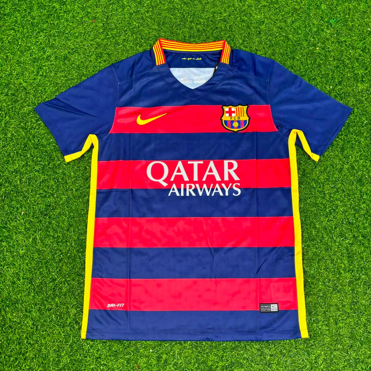 Neymar Jr Barcelona 2015/16 Retro Black Pink Kids Jersey Soccer Maillot KinderTrikot Maglia Soccer Shirt