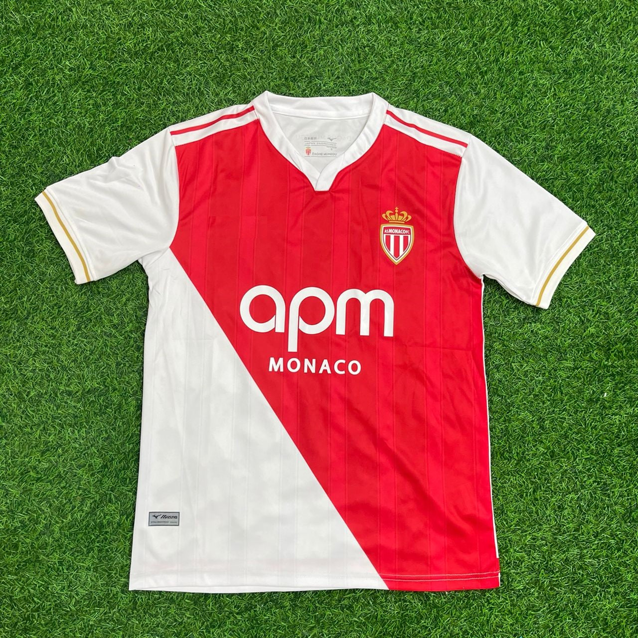 Paul Pogba Monaco Home New Season 2026 Jersey Kit Soccer Trikot Maillot Maglia