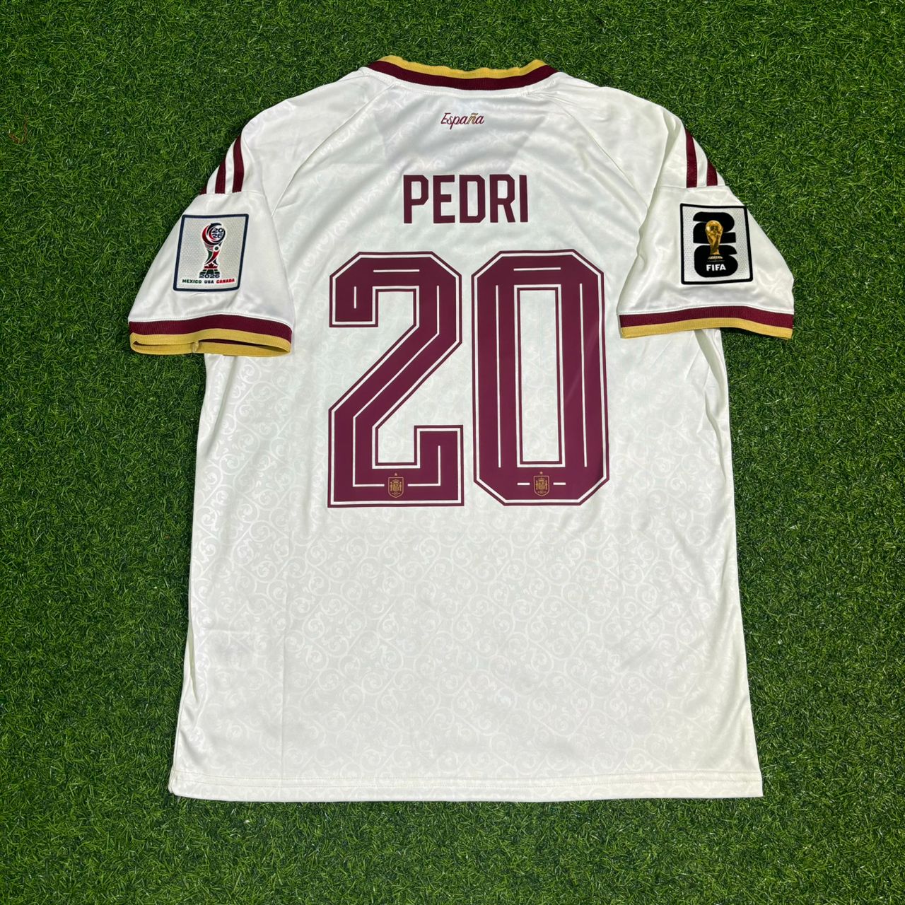 スペイン代表 W杯2026 PEDRI 20 2026-27 Spain Authentic Away Shirt Pedri #20