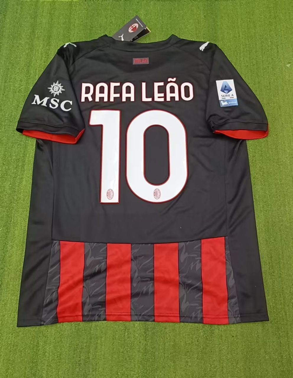 Rafael Leao Milan Home New Season 2026 Jersey Trikot Maillot Soccer Shirt