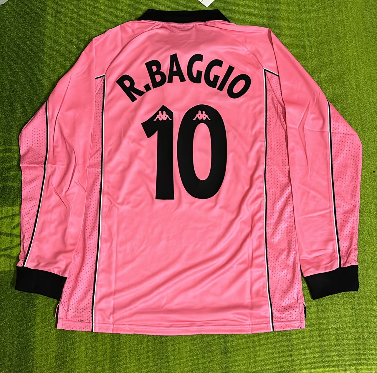 Roberto Baggio Juventus 1995 Pink Maglia Kit Jersey Trikot Maillot