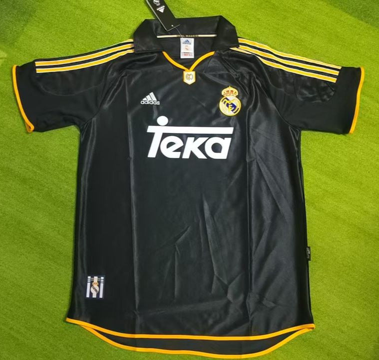 Santiago Solari 1999 2001 Black Retro Jersey Trikot