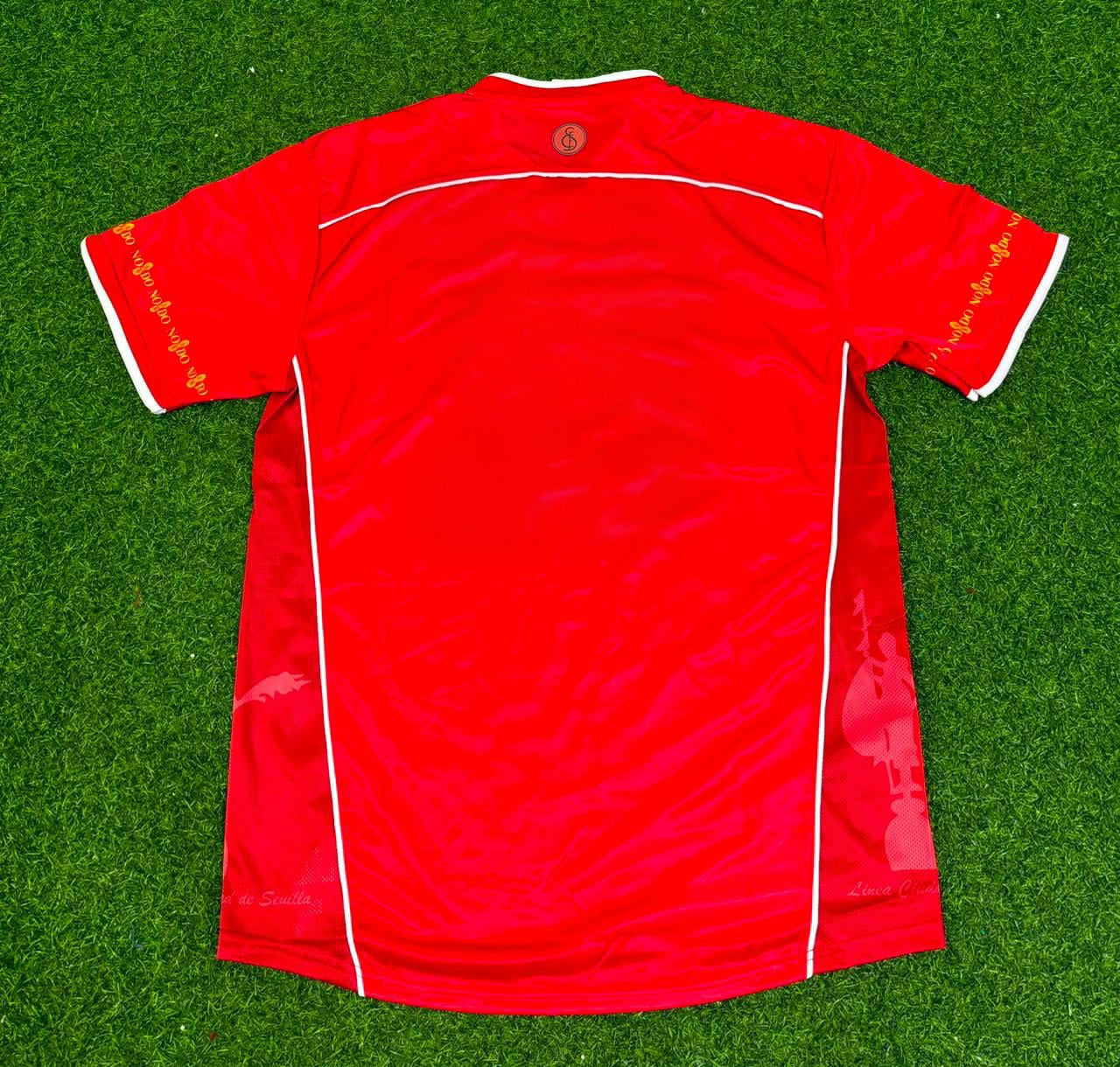 Sevilla 2003/2004 Red Home Retro Football Jersey Kit
