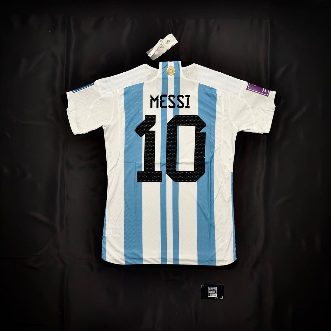 Messi Argentina World newest Cup jersey (xl)