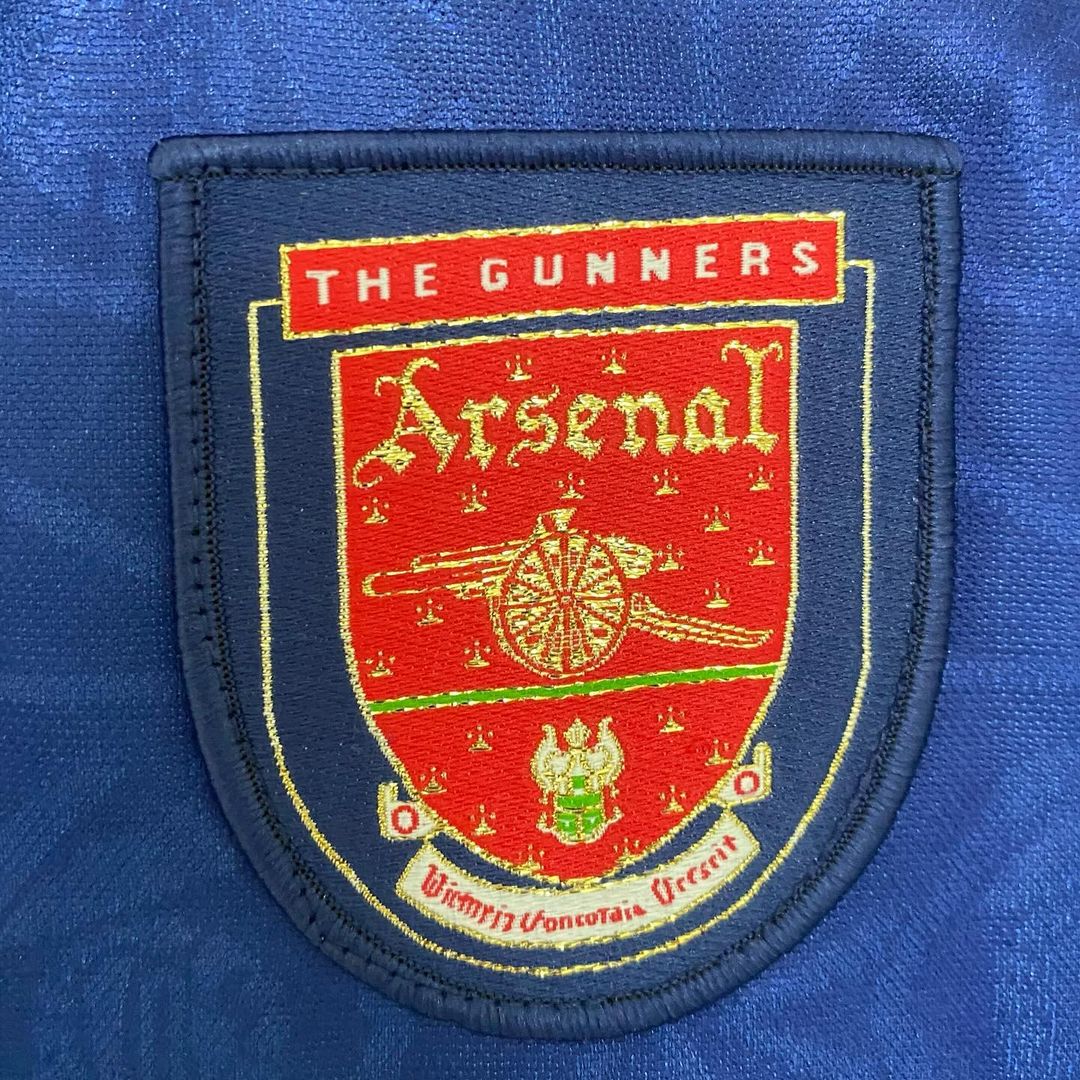 Emmanuel Petit Arsenal Retro 1998 Season Retro Jersey
