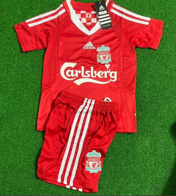 Steven Gerrard Liverpool 2008 2010 Kids Soccer Kit Jersey Kinder Trikot Maillot Enfant Soccer Shirt