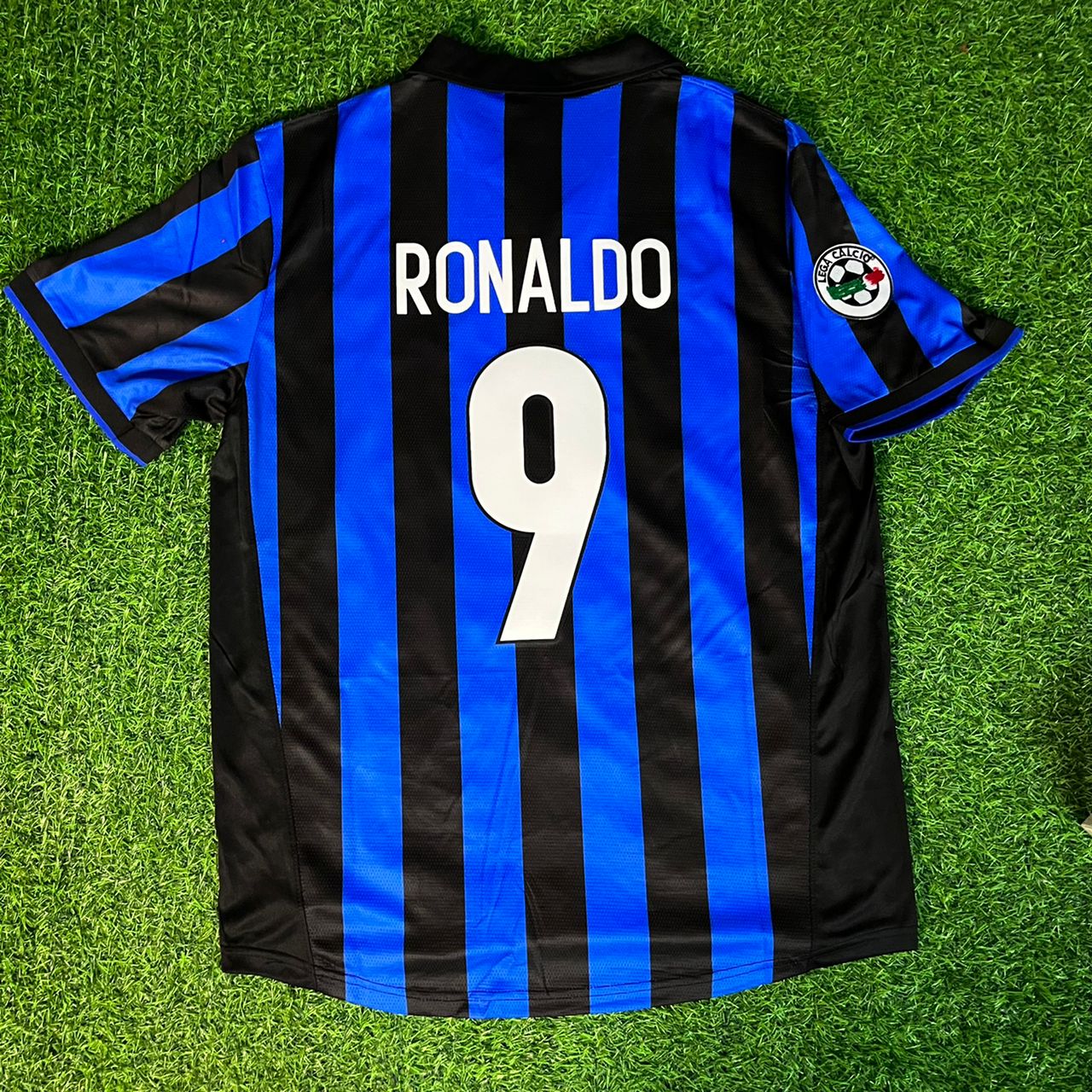 Ronaldo Nazario El Fenomeno R9 - Maillot rétro Inter Trikot Maillot Maglia Maillot de football