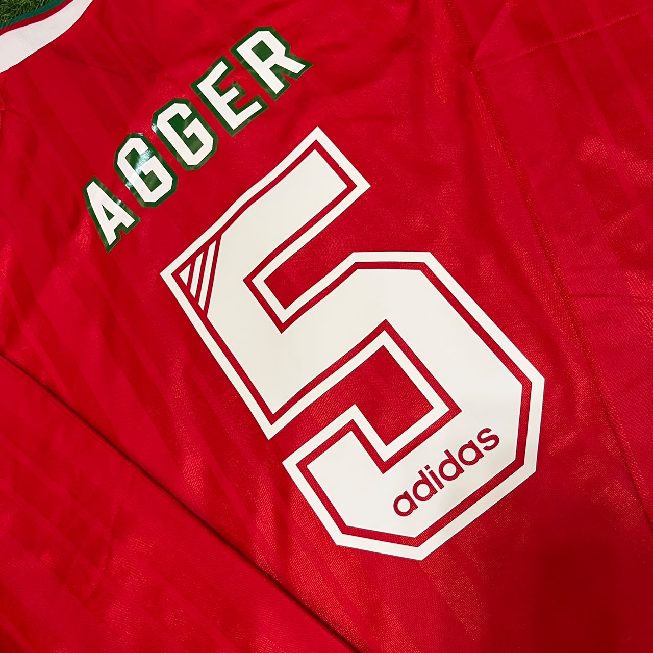 Daniel Agger Liverpool 1993/1995 Home Long Sleeve Retro Kit Jersey Trikot Maillot