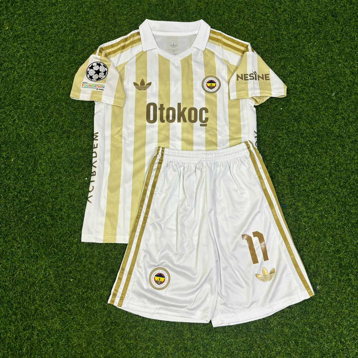 Mason Greenwood #11 Fenerbahçe 2026/2027 New Season Away Champions League Patch Football Jersey Kit