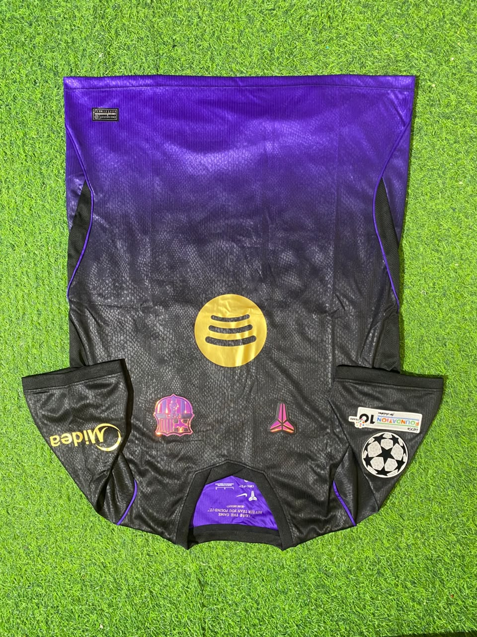 Fermin Lopez #16 Barcelone 2027 Maillot Extérieur Nouvelle Saison avec Patch Ligue des Champions