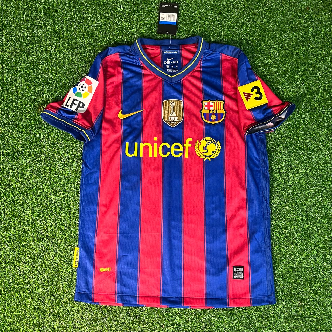 Zlatan Ibrahimović Barcelona 2009-2010 Kids Home Retro Football Jersey