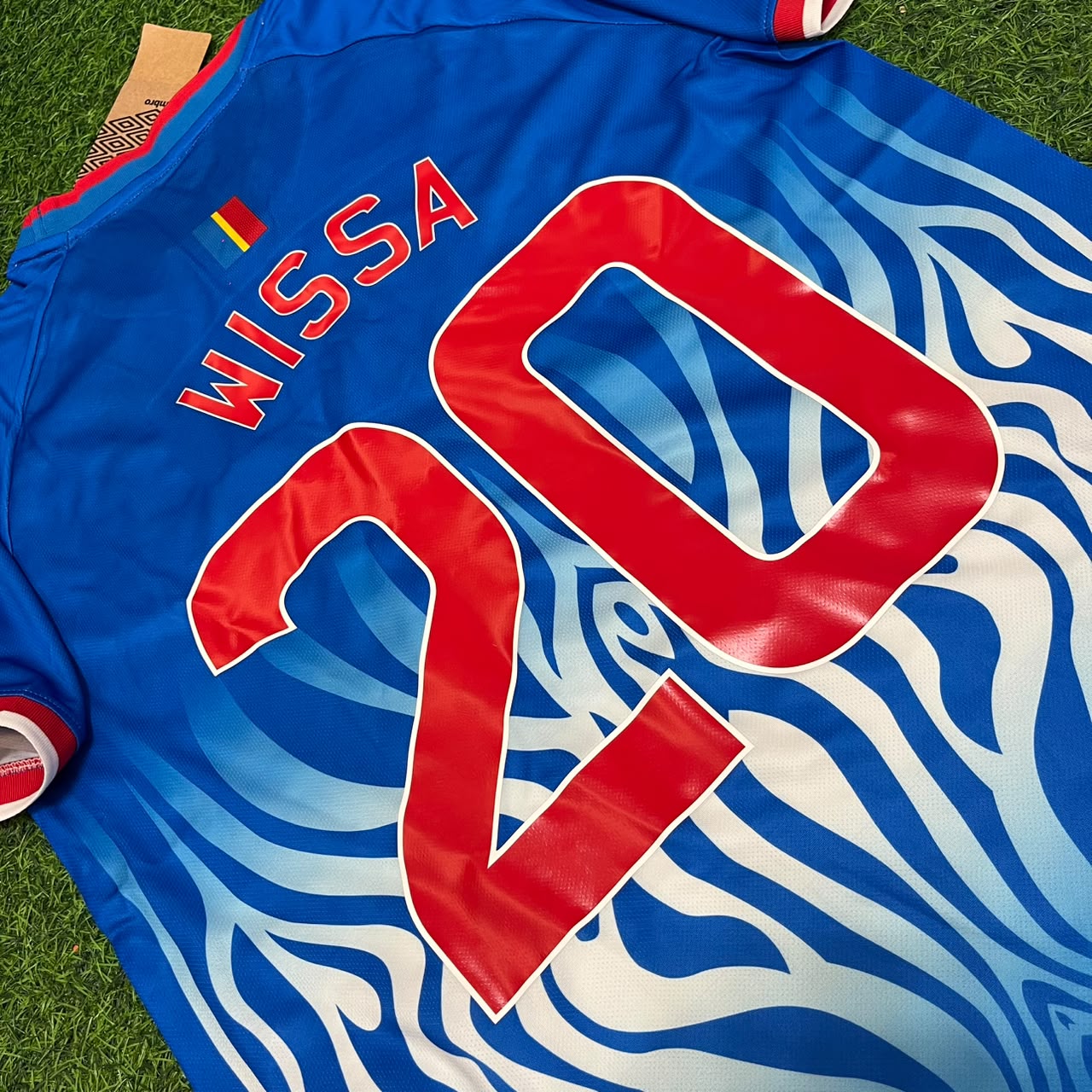 Aaron Wan-Bissaka République Démocratique du Congo Coupe du Monde 2026 Maillot de Foot Extérieur