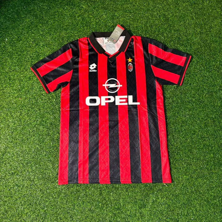 Maillot Ac Milan 1994 1995 Domicile Rare Maillot Européen