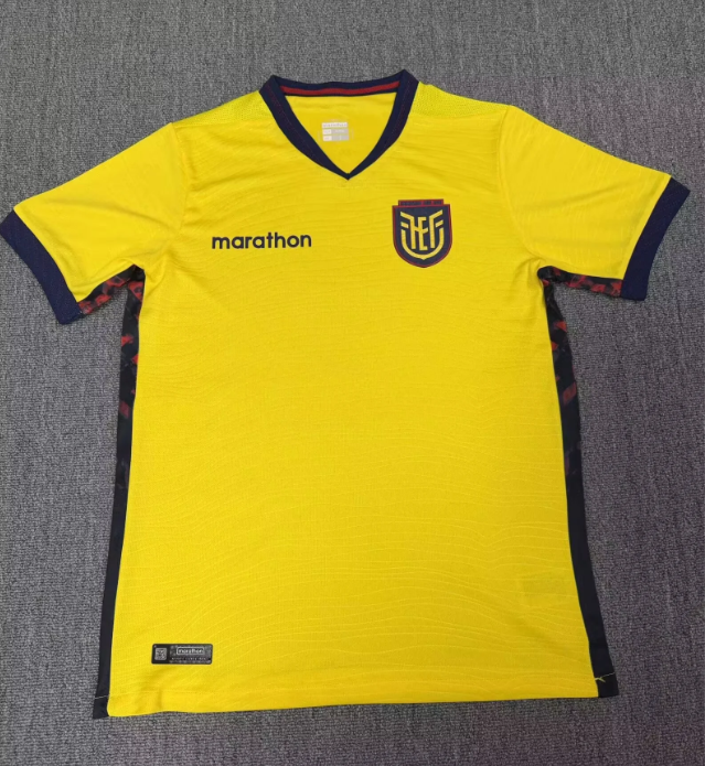 Ecuador World Cup 2026 Football Jersey Shirt Trikot Maillot
