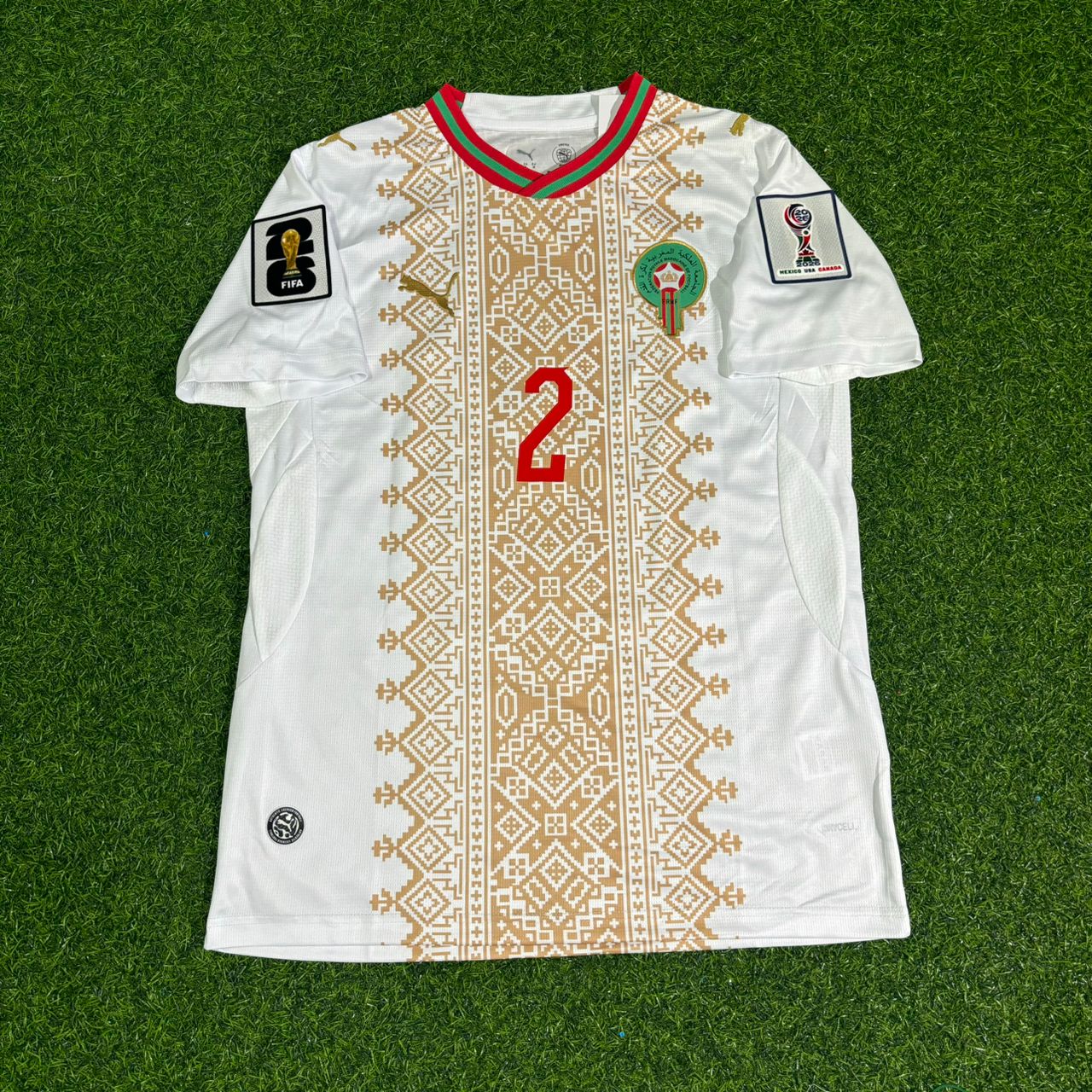 Achraf Hakimi Morocco 2026 World Cup Away Football Jersey