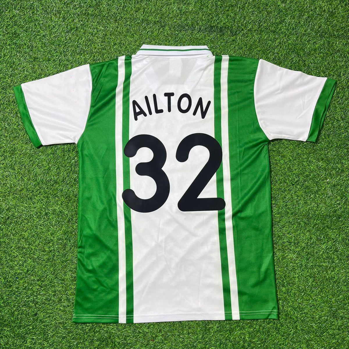 Ailton Werder Bremen Retro FuĂballtrikot Kit