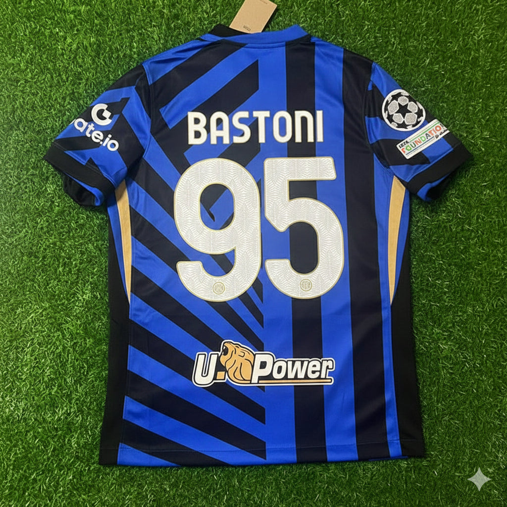 Alessandro Bastoni Inter New Season Jersey Trikot Maillot