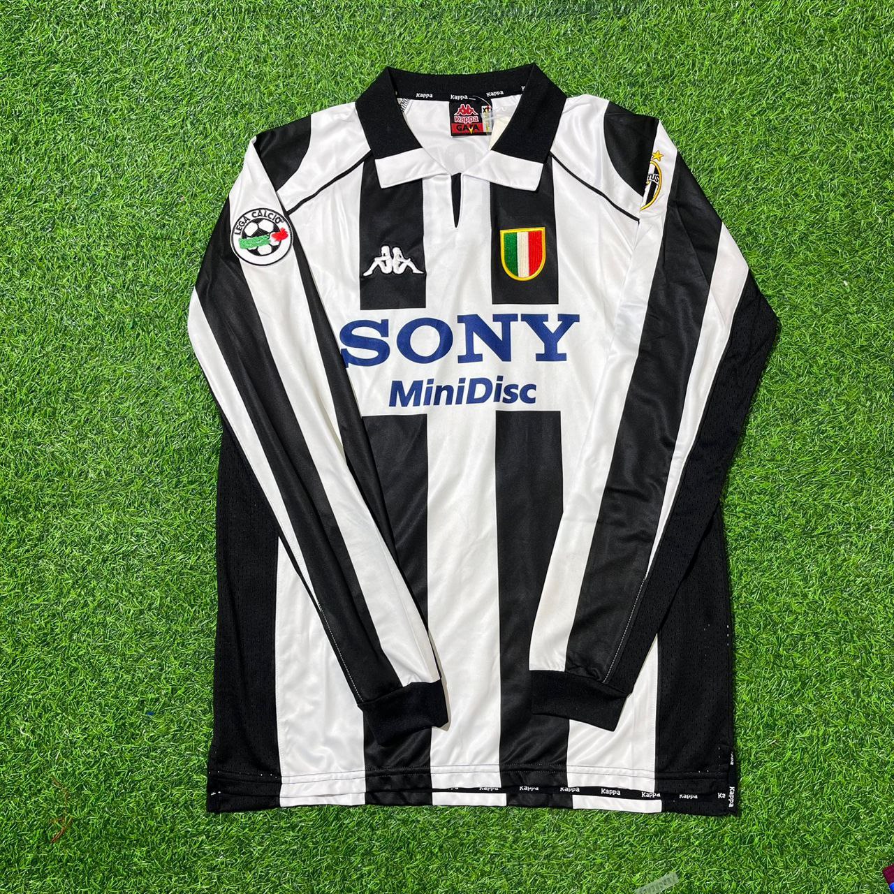 Alessandro Del Piero 10 - Juventus Home 1997/1998 Retro Kit Jersey Maillot Trikot Soccer Shirt