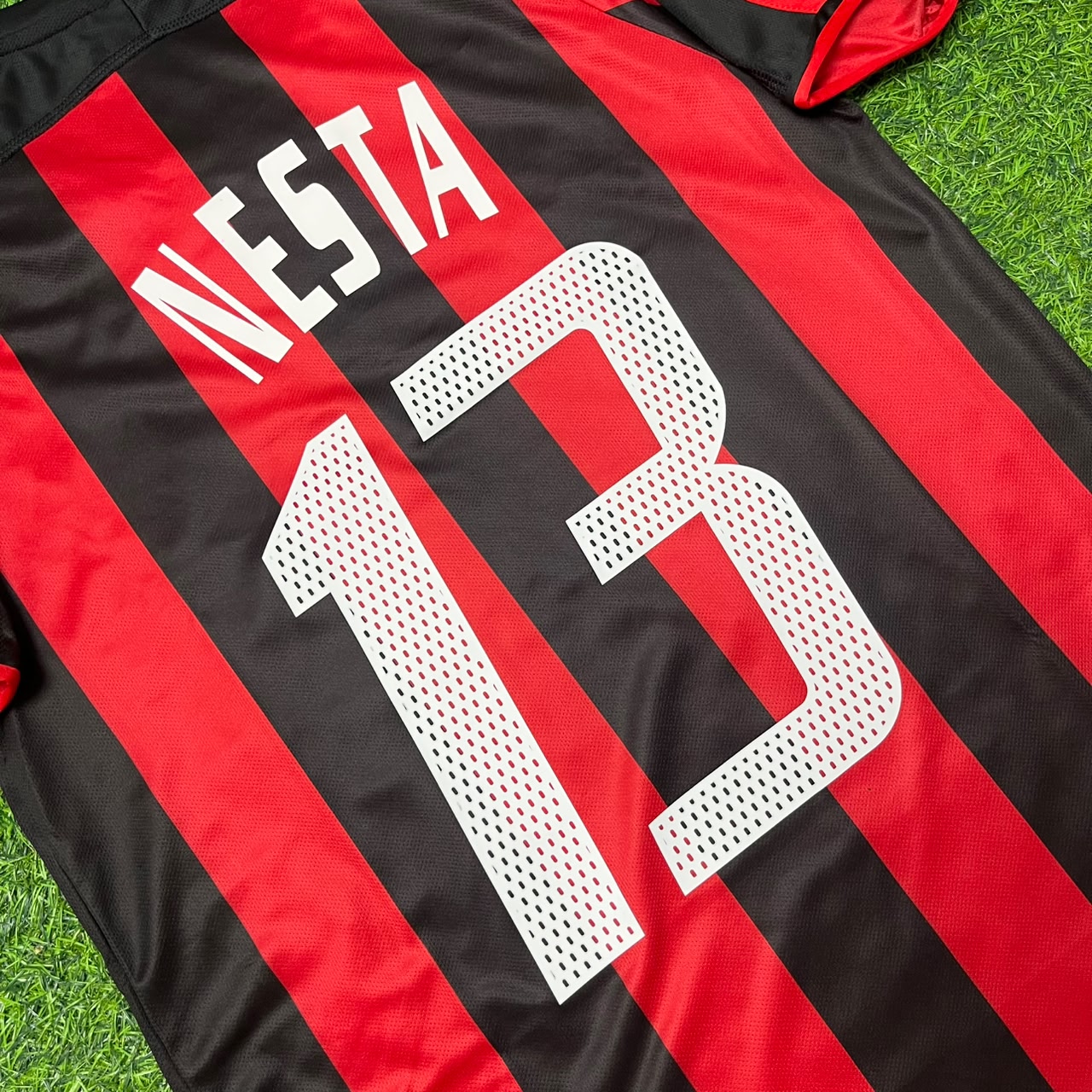 Alessandro Nesta Milan 2003/2004 Maillot de football rétro domicile