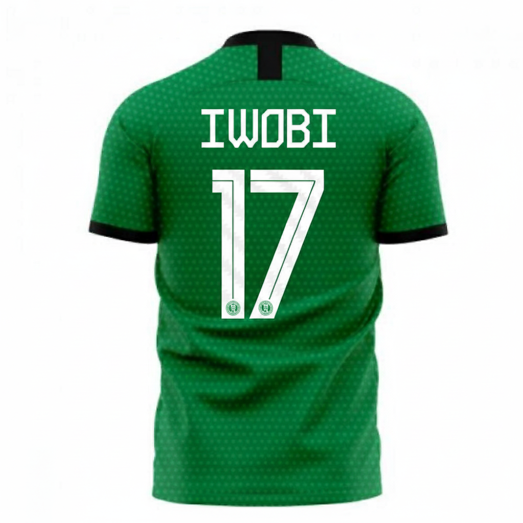 Alex Iwobi 17- Nigeria 2026 Season Retro Jersey Trikot Maillot