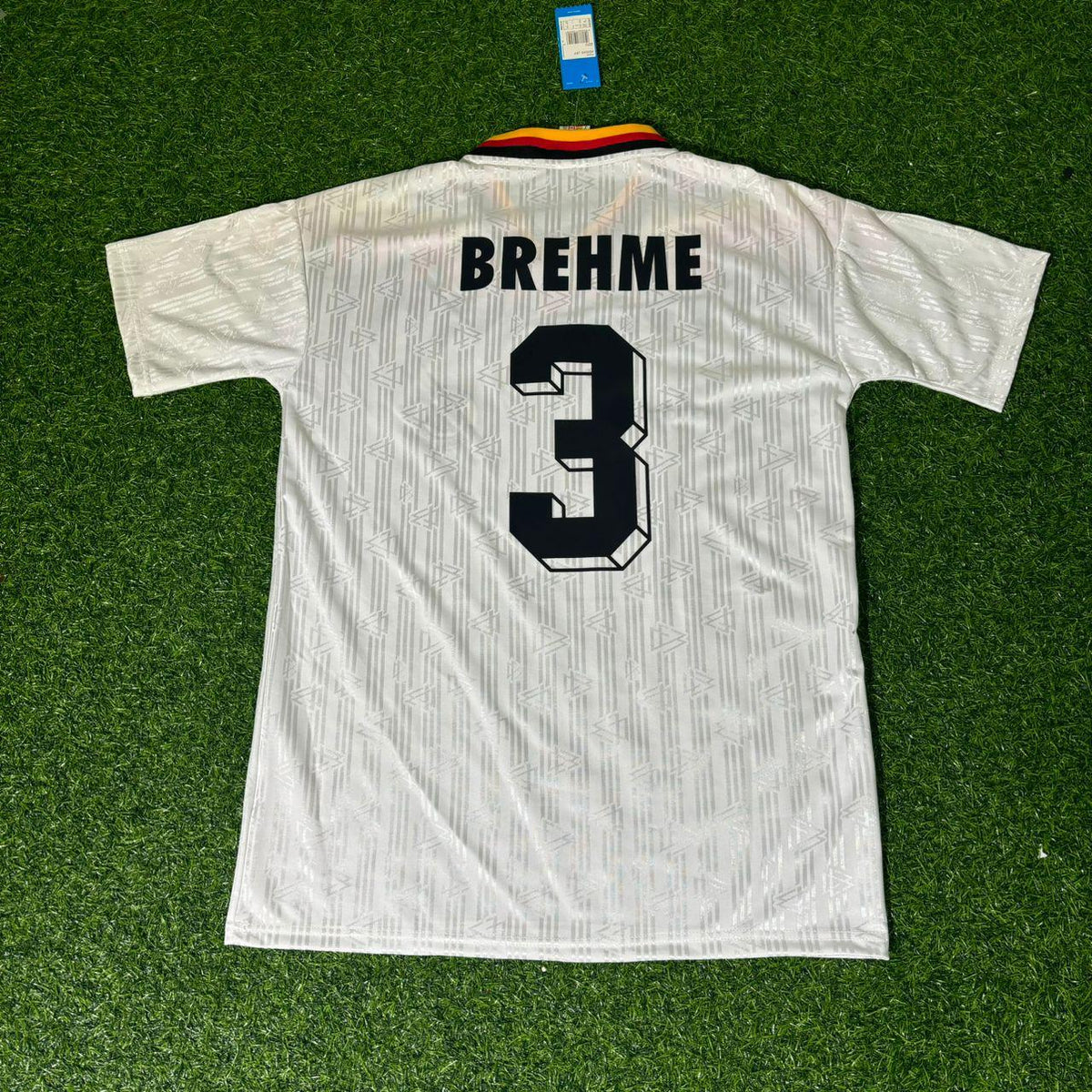 Andreas Brehme Duitsland 1994 Wereldkampioenschap Retro Voetbaltenue