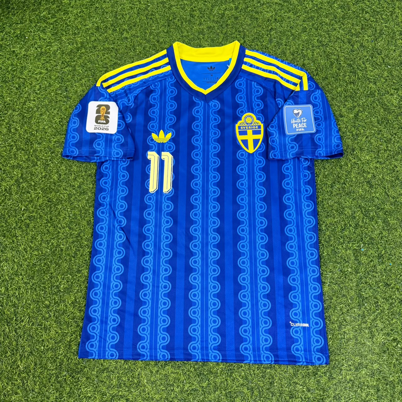 Anthony Elanga #11 Sweden World Cup 2026 Trikot Jersey