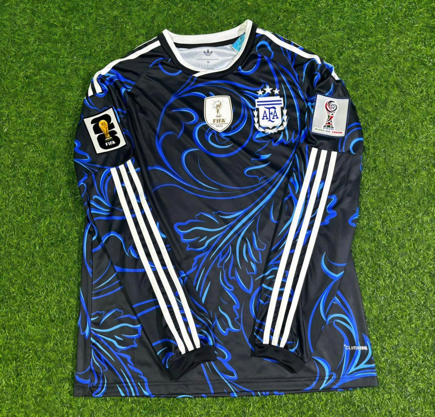 Rodrigo de Paul Argentina 2026 World Cup Long Sleeve Football Jersey