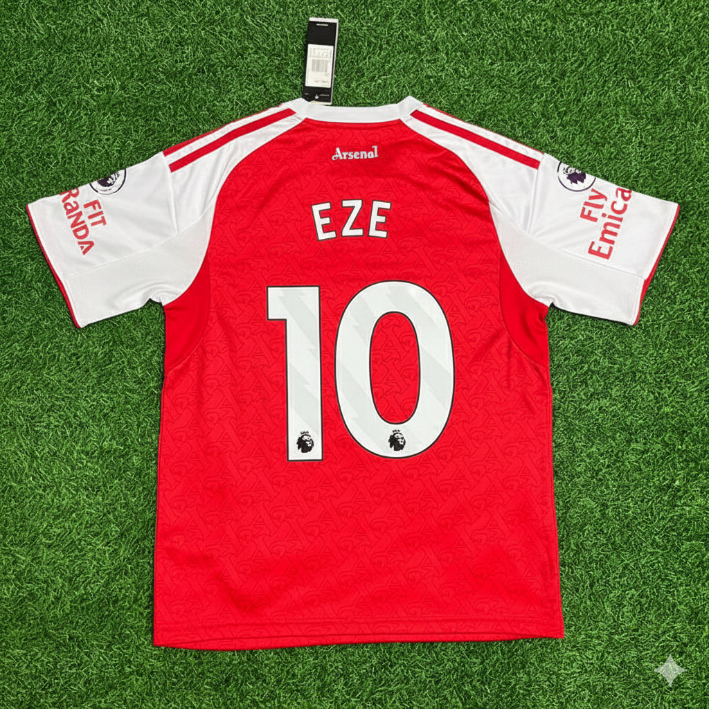 Eberechi Eze Arsenal Home New Season 2026 Jersey Kit Soccer Trikot Maillot Maglia
