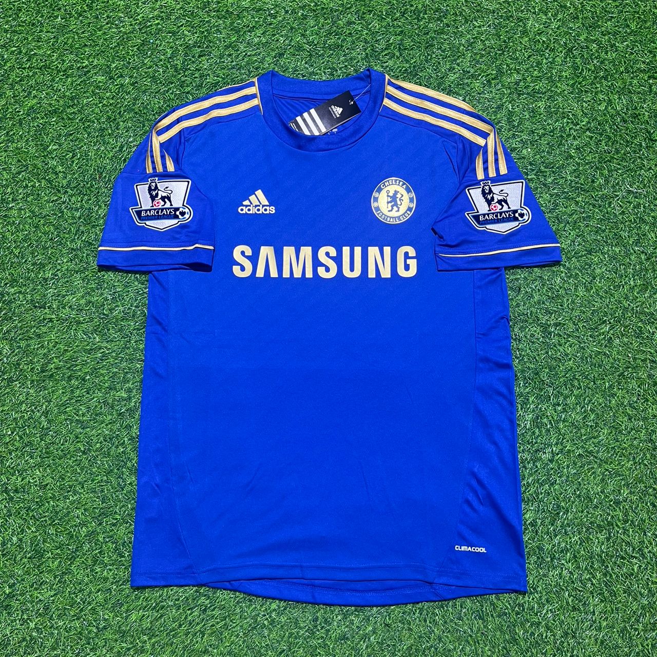 Ashley Cole #3 Chelsea 2012 2013 Home Blue Retro Football Jersey
