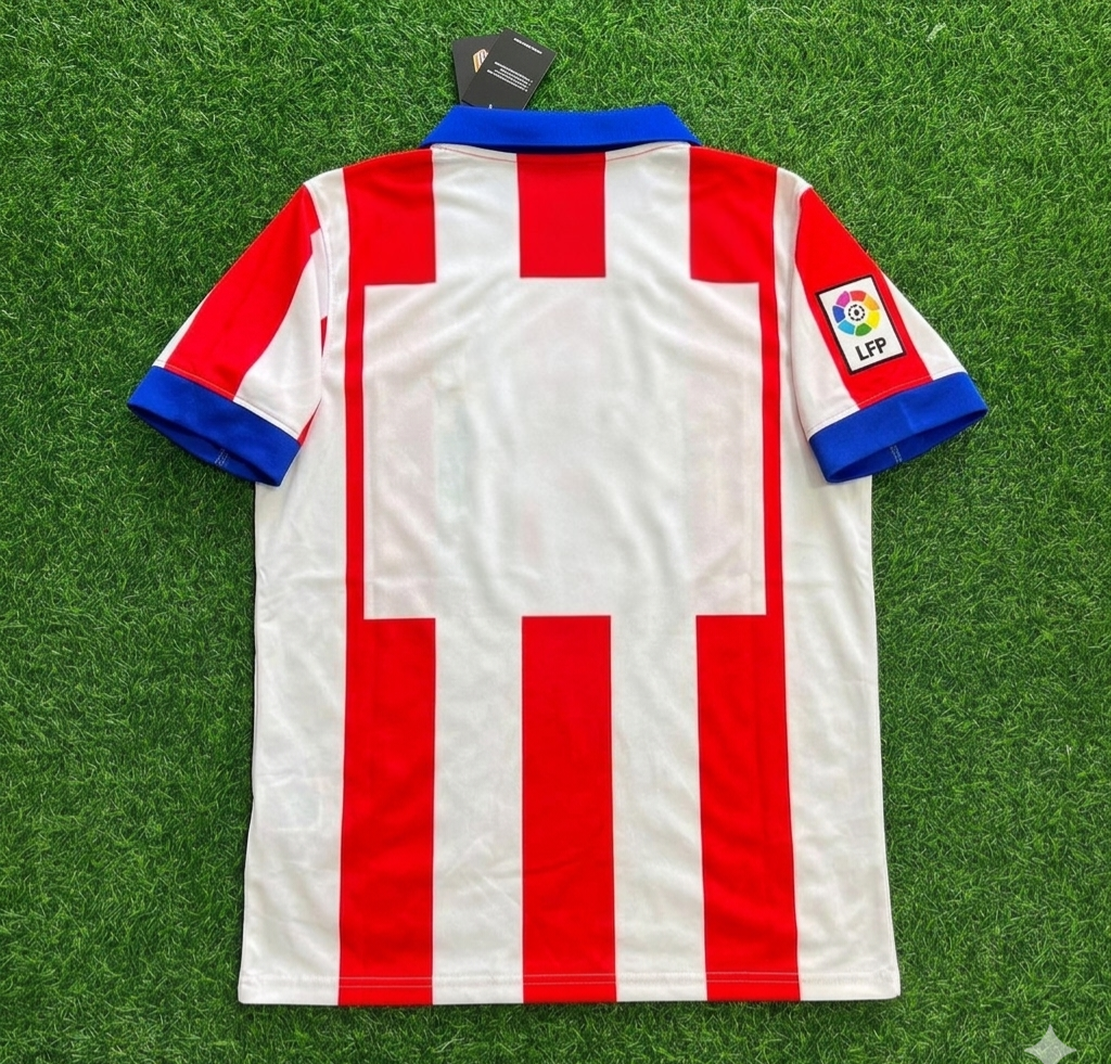 Atlético Madrid Home 2014/15 Retro Kit Trikot Jersey Maillot Soccer Shirt