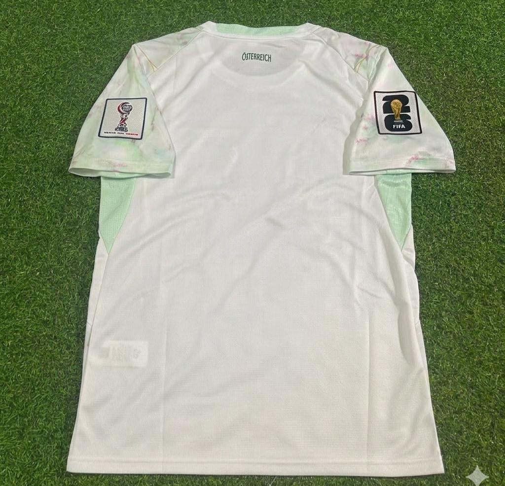 Austria White 2026 World Cup Football Jersey