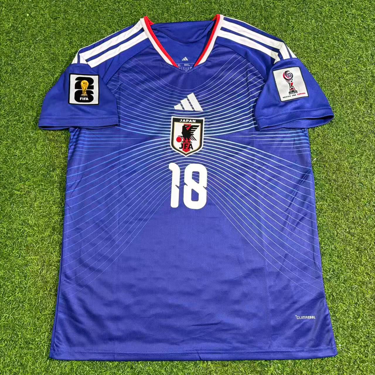 Ayase Ueda Japan 2026 World Cup Football Jersey Trikot Maillot