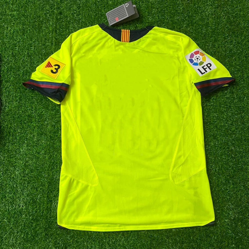 Barcelona 2005/2006 Green Yellow Retro Jersey Trikot Maillot