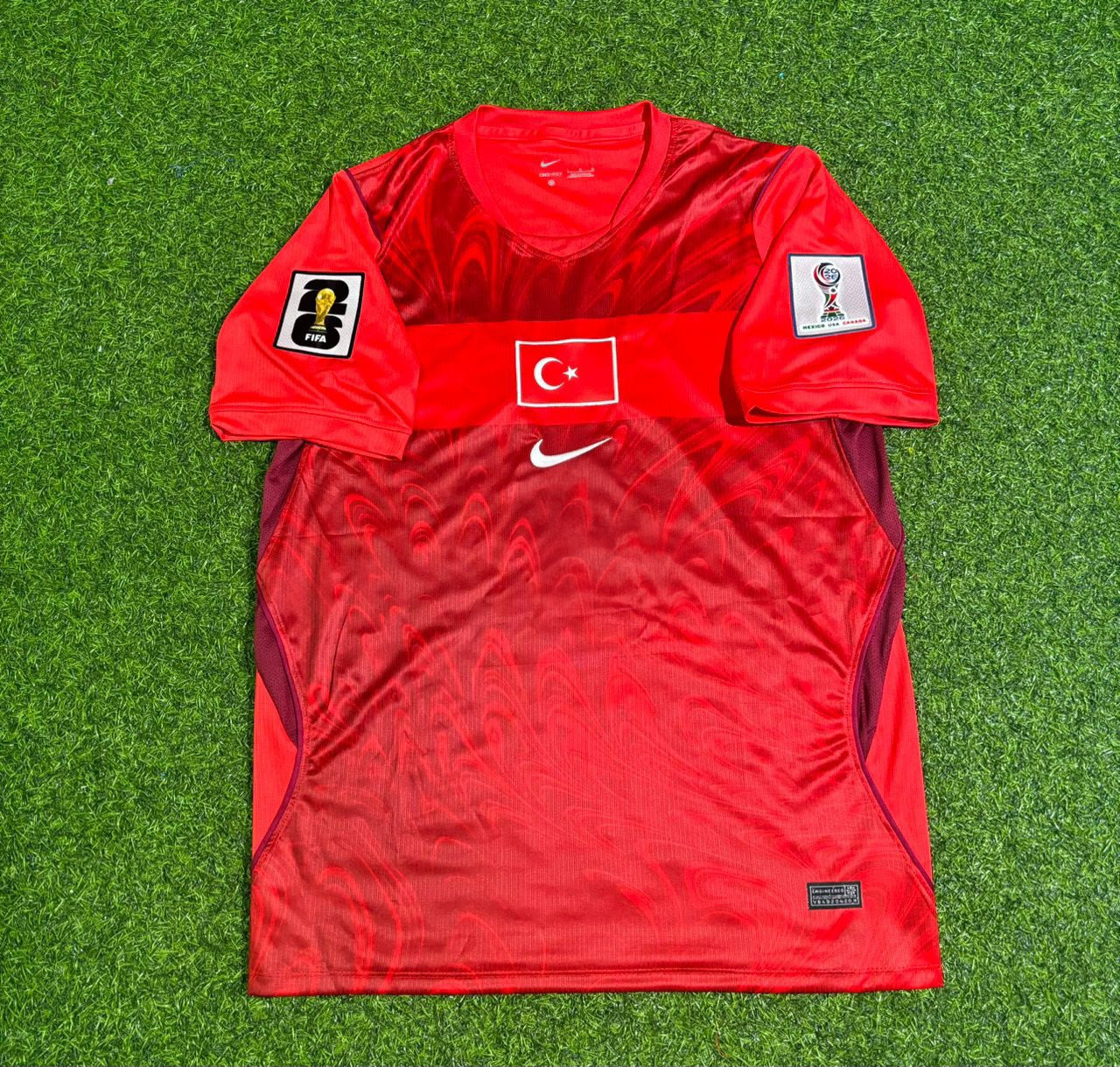 Barış Alper Yılmaz #9 Turkey Türkiye- World Cup 2026 - Home Red - Jersey Trikot - Maillot Maglia