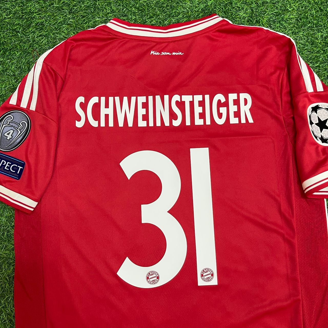 Bastian Schweinsteiger Bayern Munich 2013 Champions League Final Jersey Trikot