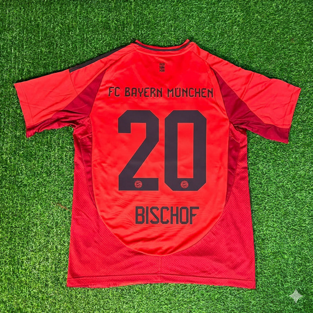 Tom Bischof Bayern München Home New season Trikot Maillot Soccer Shirt